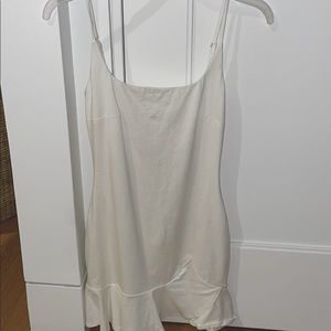 Princess Polly Cream Mini Slip Dress